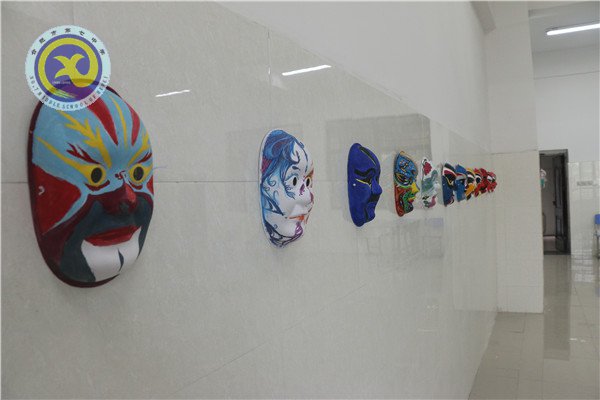 合肥七中脸谱设计大赛圆满结束(图2)