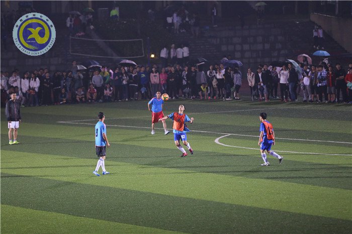 迎国庆·庆中秋，师生足球友谊赛(图4)
