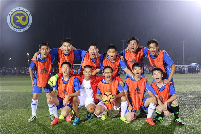 迎国庆·庆中秋，师生足球友谊赛(图8)