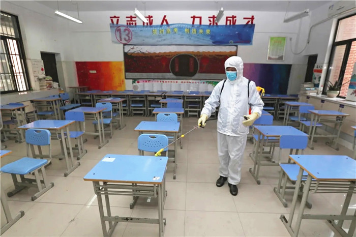 合肥七中举行2020年春季开学疫情防控应急演练活动(图17)