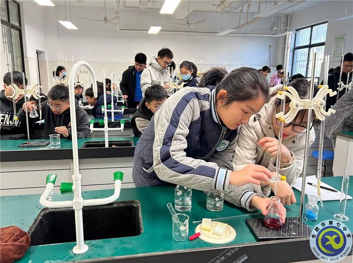 学以致用，化出精彩——合肥七中高二年级化学分组实验(图1)