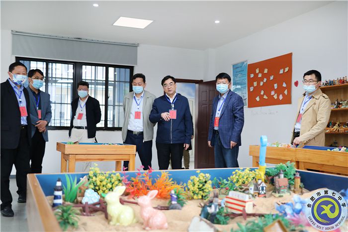 合肥市副市长朱胜利视察合肥七中体育中考工作(图5) 合肥市副市长朱胜利视察合肥七中体育中考工作(图5)