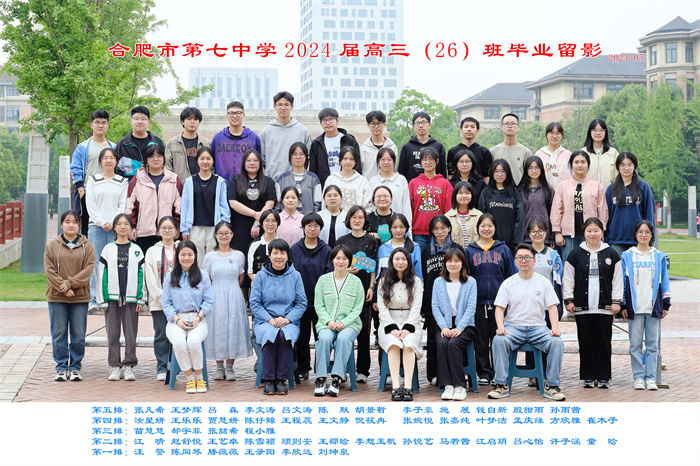 合肥七中2024届高三年级师生合影(图28)