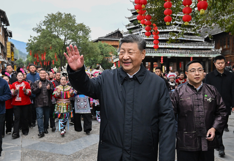 习近平在贵州考察时强调 坚持以高质量发展统揽全局 在中国式现代化进程中展现贵州新风采(图22) 习近平在贵州考察时强调 坚持以高质量发展统揽全局 在中国式现代化进程中展现贵州新风采(图22)