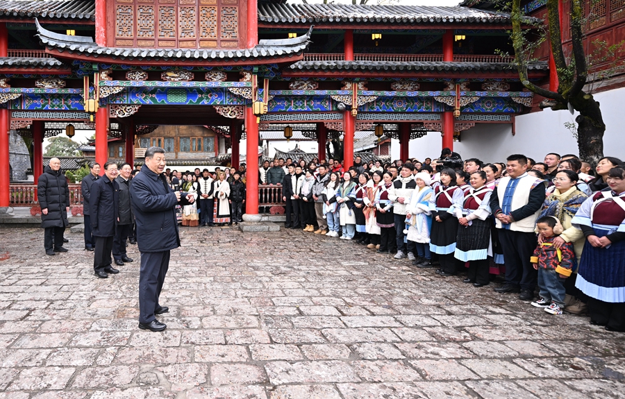 习近平在云南考察时强调 解放思想改革创新奋发进取真抓实干 在中国式现代化进程中开创云南发展新局面(图14) 习近平在云南考察时强调 解放思想改革创新奋发进取真抓实干 在中国式现代化进程中开创云南发展新局面(图14)
