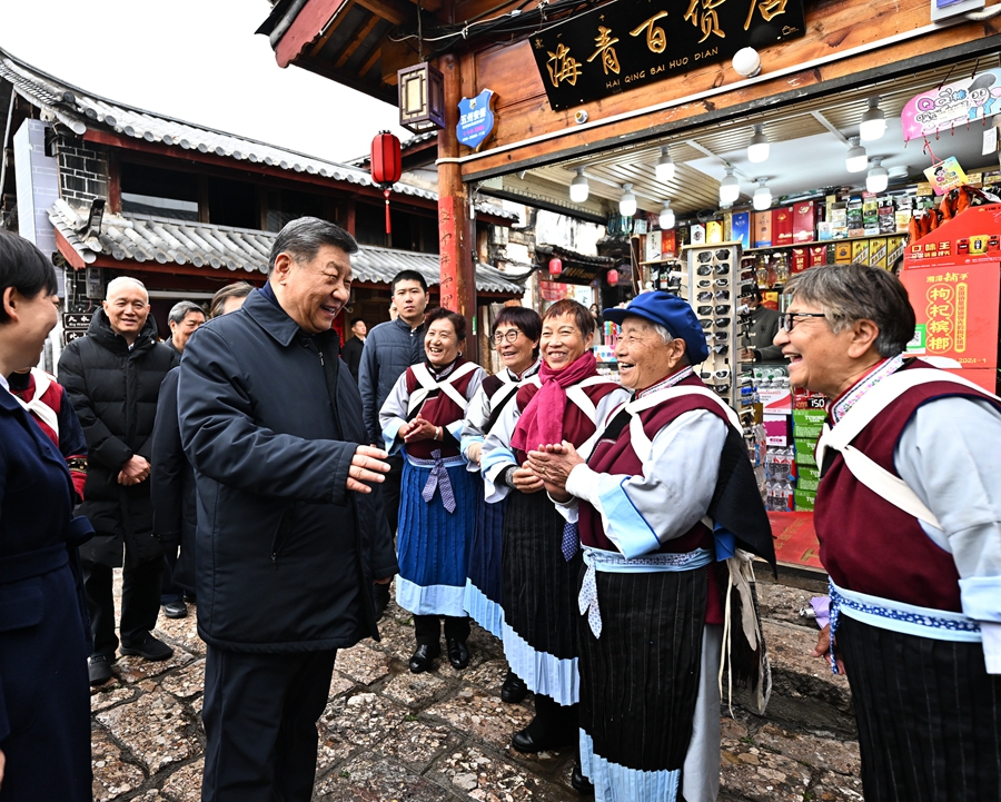 习近平在云南考察时强调 解放思想改革创新奋发进取真抓实干 在中国式现代化进程中开创云南发展新局面(图12) 习近平在云南考察时强调 解放思想改革创新奋发进取真抓实干 在中国式现代化进程中开创云南发展新局面(图12)