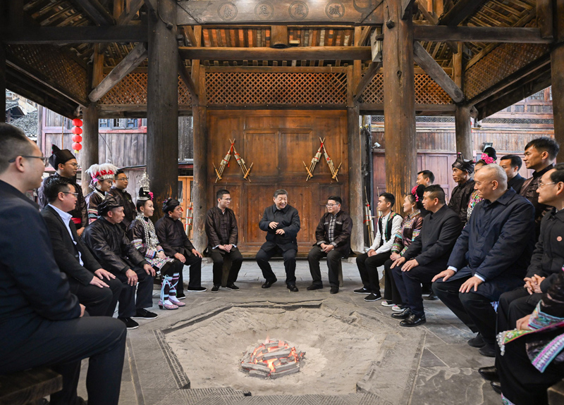 习近平在贵州考察时强调 坚持以高质量发展统揽全局 在中国式现代化进程中展现贵州新风采(图8) 习近平在贵州考察时强调 坚持以高质量发展统揽全局 在中国式现代化进程中展现贵州新风采(图8)