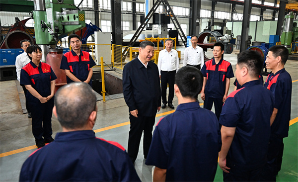 习近平在山西考察时强调 努力在推动资源型经济转型发展上迈出新步伐 奋力谱写三晋大地推进中国式现代化新篇章(图15) 习近平在山西考察时强调 努力在推动资源型经济转型发展上迈出新步伐 奋力谱写三晋大地推进中国式现代化新篇章(图15)