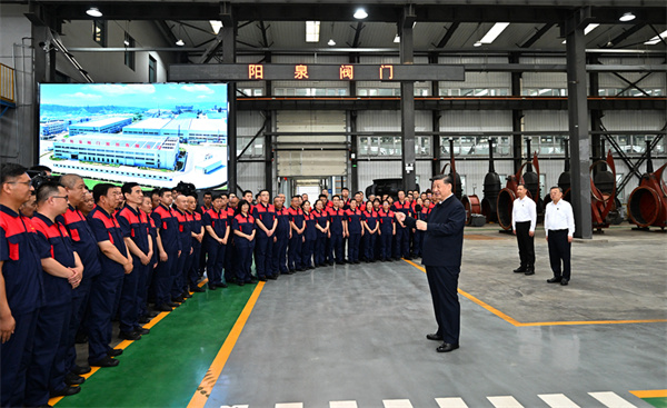 习近平在山西考察时强调 努力在推动资源型经济转型发展上迈出新步伐 奋力谱写三晋大地推进中国式现代化新篇章(图16) 习近平在山西考察时强调 努力在推动资源型经济转型发展上迈出新步伐 奋力谱写三晋大地推进中国式现代化新篇章(图16)