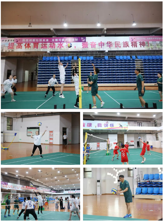 以球会友,健康第一,教职工气排球比赛超燃开赛(图2) 以球会友,健康第一,教职工气排球比赛超燃开赛(图2)